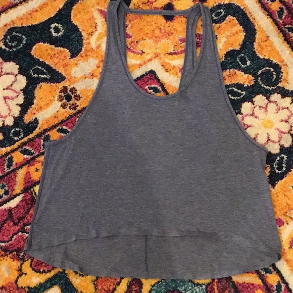 lululemon athletica Tops - Lululemon Gray/blue tank top